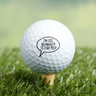 Balles De Golf Ballons comiques Golfer perdu Ball