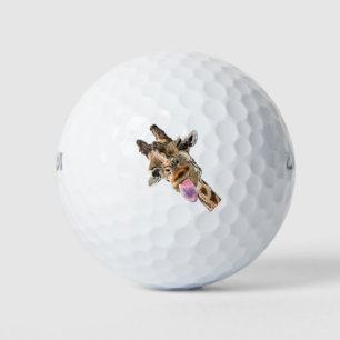 Balles De Golf Ballons de golf amusants avec Giraffe Joueuse - Sm