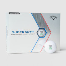 Ballons de golf Callaway Supersoft, logo personnal