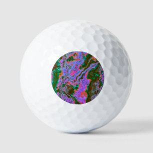 Balles De Golf Ballons de golf en marbre aigre
