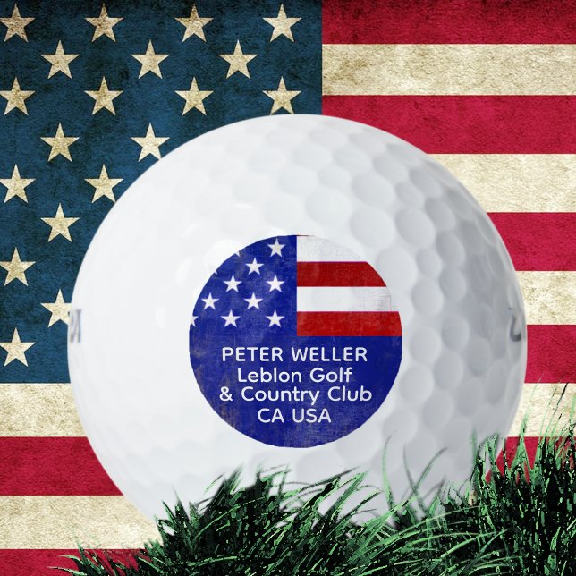 Balles De Golf Ballons de golf pour golfeurs américains (Créateur téléchargé)
