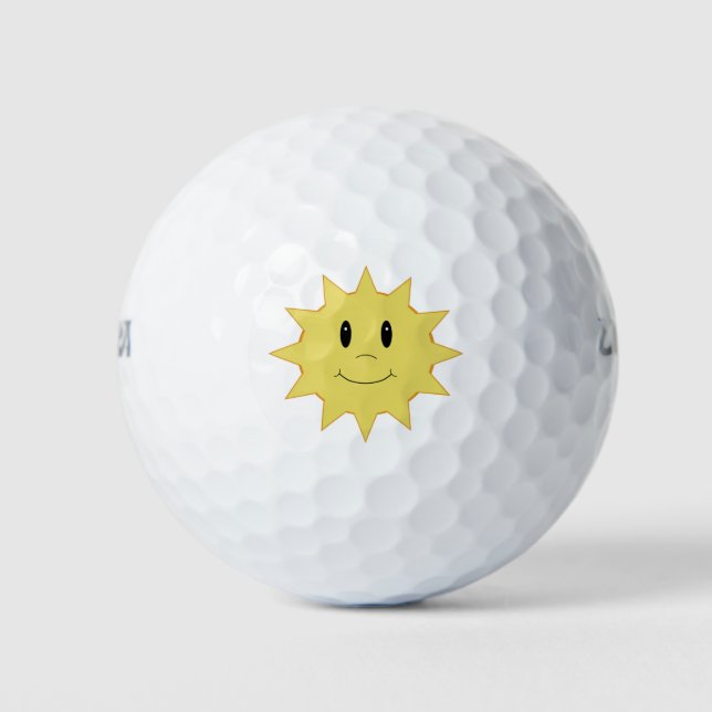 Balles De Golf Ballons de golf Sunshine (Devant)