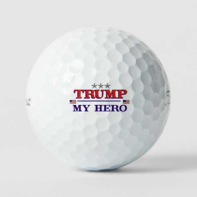 Balles De Golf Ballons de golf TRUMP Hero (Recto)