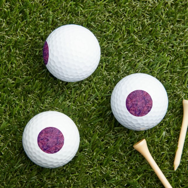 Balles De Golf Balls de golf Arrière - plan et texture stylisés (Herbe in situ)