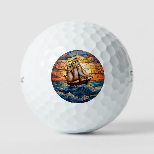 Balles De Golf Balls de golf de navire (Recto)