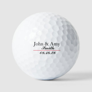 Balles De Golf Balls de golf mariage