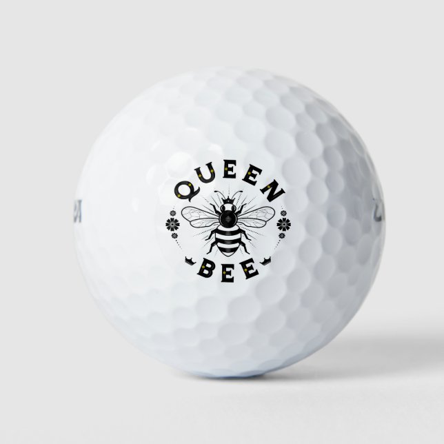 Balles De Golf Balls de golf Queen Bee (Devant)