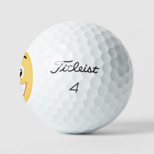 Balles De Golf Bals de golf Emoji souriants