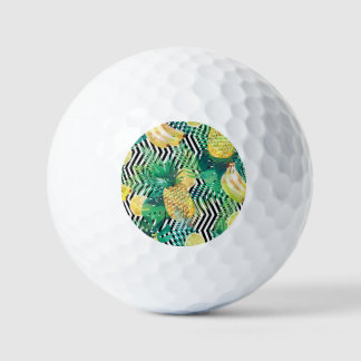 Balles De Golf Bananes exotiques citrons Tropical sans joint