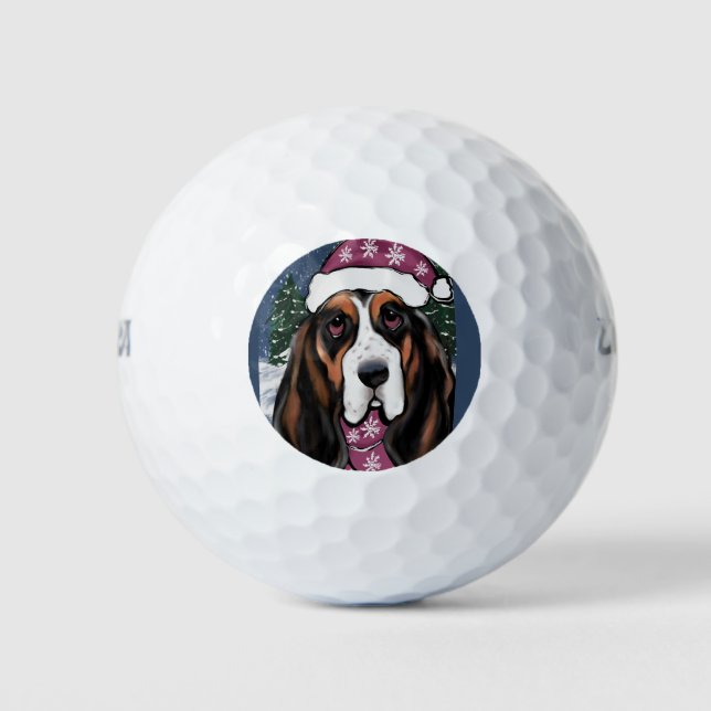 BALLES DE GOLF BASSET HOOK (Devant)