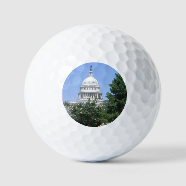 Balles De Golf Bâtiment du Capitole depuis le parc Bartholdi (Recto)