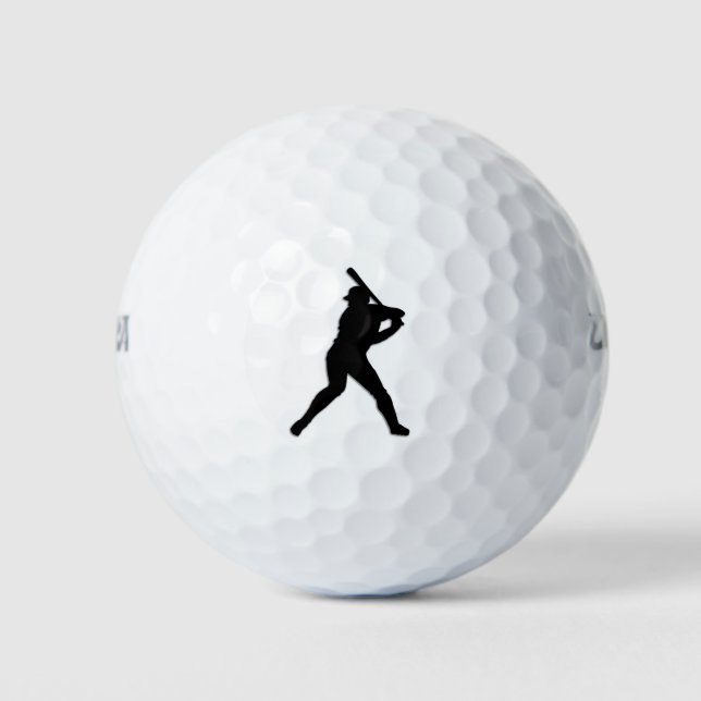 Balles De Golf Batteur de baseball (Devant)