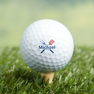Balles De Golf BBQ de la fête du 4 juillet patriotique America 25