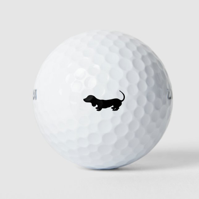 Balles De Golf Beau Chien 2 (Devant)