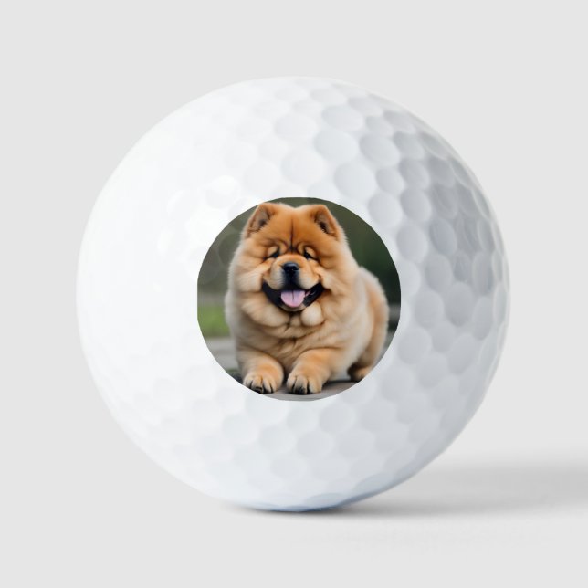 Balles De Golf Beau Chow Chow Chow (Recto)