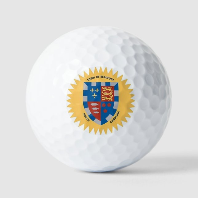 BALLES DE GOLF BEAUFORT CAROLINE DU NORD (Recto)