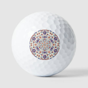 Balles De Golf Beauté de Mandala : Mosaïque culturelle colorée