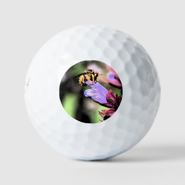 Balles De Golf Bee et Flower be6 gbcnm (Devant)