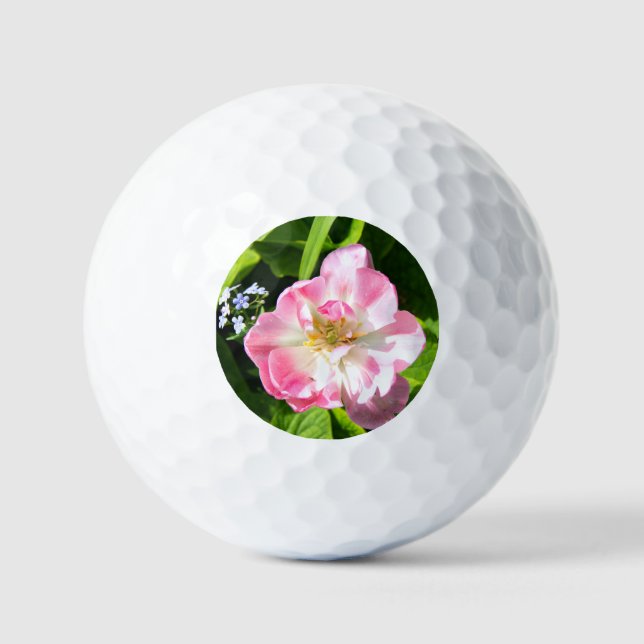 Balles De Golf Belle tulipe rose (Recto)