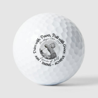 Balles De Golf Ben Hogan Inspiration, Motivationnelle Boules De G