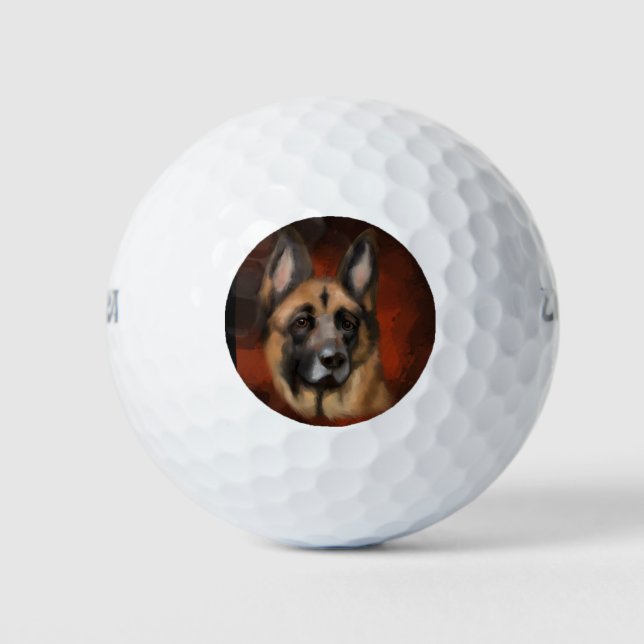 BALLES DE GOLF BERGER ALLEMAND (Devant)