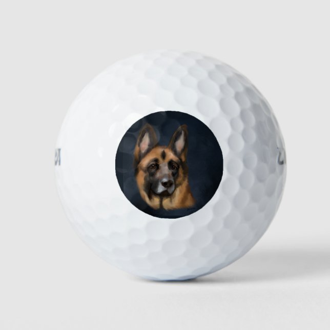 BALLES DE GOLF BERGER ALLEMAND      (Devant)