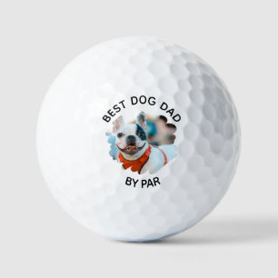 Balles De Golf Best Chien Papa Par Par Custom Chien Photo Fête de