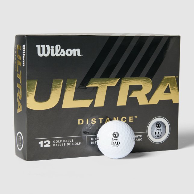Balles De Golf Best Dad Wilson Golf Balls (Emballage)