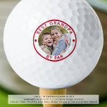 Balles De Golf BEST GRANDPA moderne PAR PAR Red Photo<br><div class="desc">Pour le grand-père amateur de golf spécial, créez une boule de photo golf unique avec le titre rouge modifiable BEST GRANDPA BY PAR. CONSEIL PHOTO : Pour obtenir les meilleurs résultats, choisissez une photo avec le sujet au milieu et/ou pré-rognez-la sur une forme carré AVANT de télécharger. Contactez le concepteur...</div>