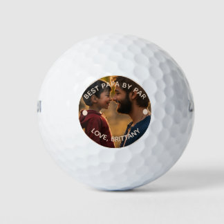Balles De Golf BEST PAPA PAR PAR Photo Boules de golf personnalis