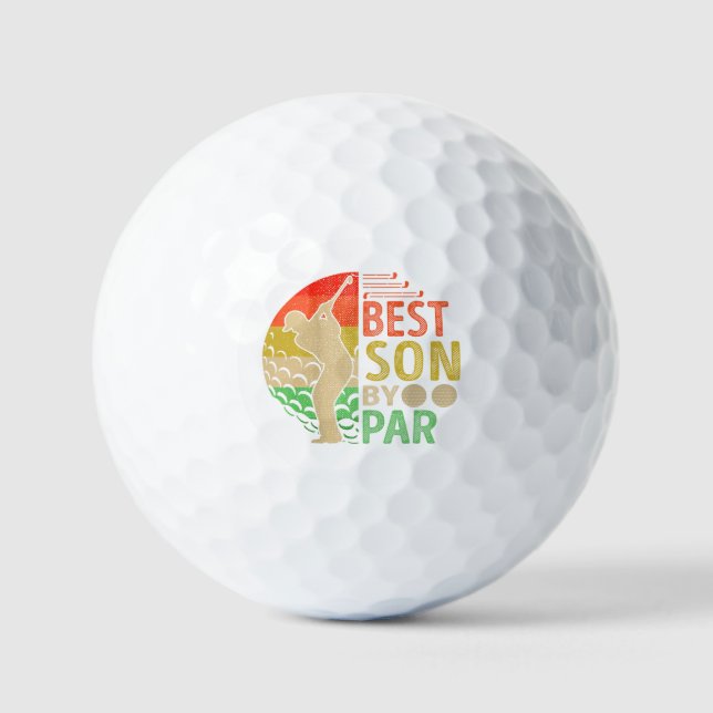 Balles De Golf Best SON By Par Golf Golfeur (Recto)