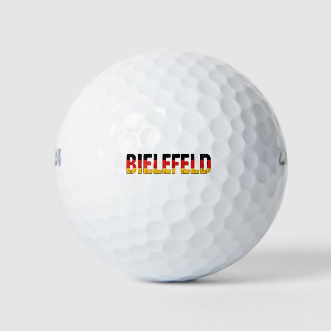Balles De Golf Bielefeld Allemagne (Devant)