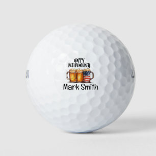 Balles De Golf Bière pour la retraite