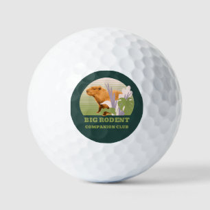 Balles De Golf Big Rodent Companion Club Capybara