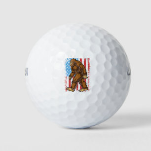 Balles De Golf Bigfoot American Flag 4th of July