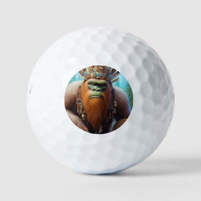 Balles De Golf Bigfoot Eco Warrior (Devant)