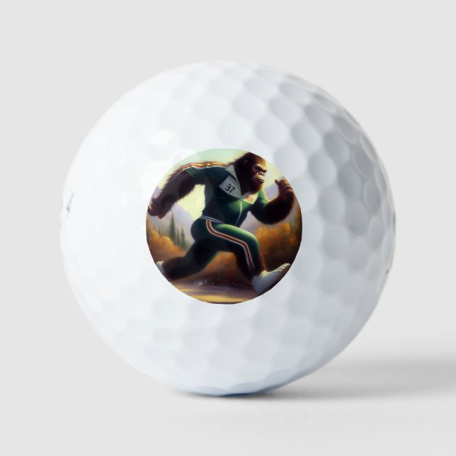Balles De Golf Bigfoot en cours (Devant)
