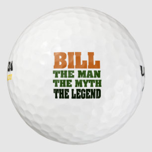 Balles De Golf Bill l'homme, le mythe, la légende