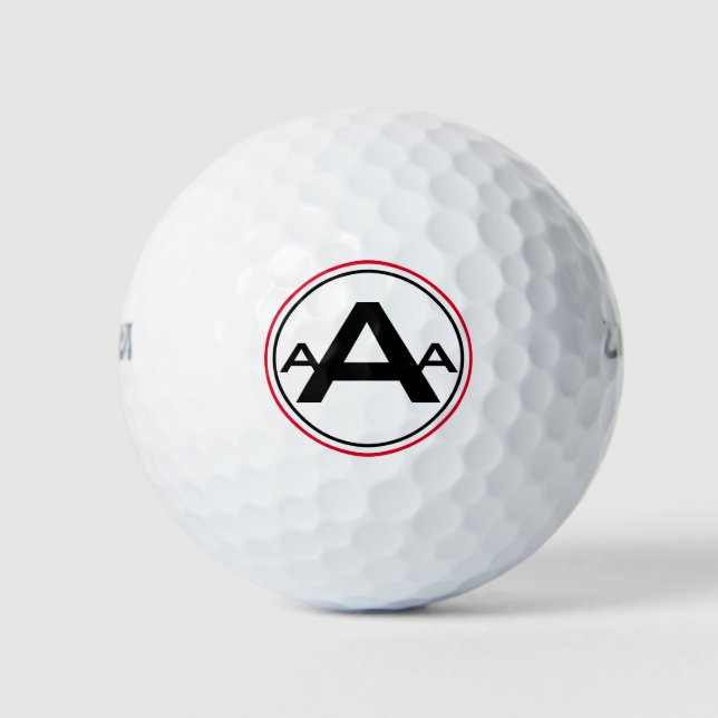 Balles De Golf billes de golf MONOGRAM personnalisées (Devant)