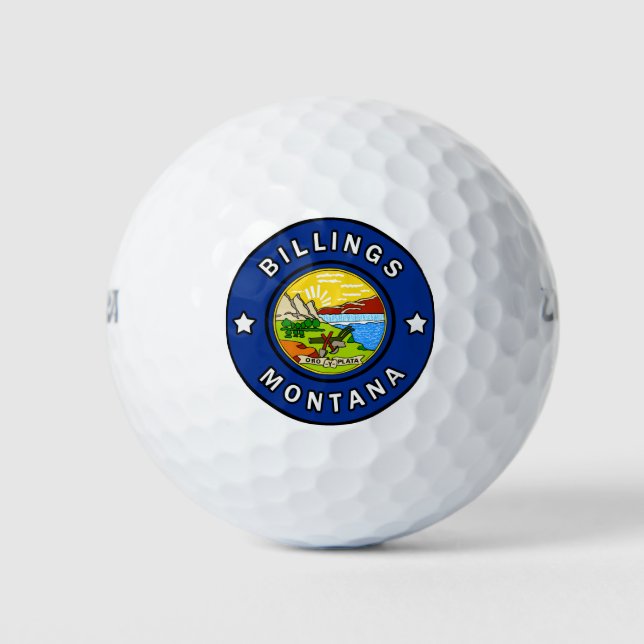 Balles De Golf Billings Montana (Devant)