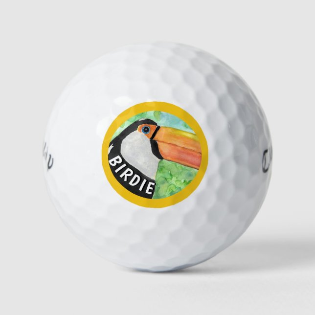 Balles De Golf Birdie Fun Novelty Golfing (Devant)