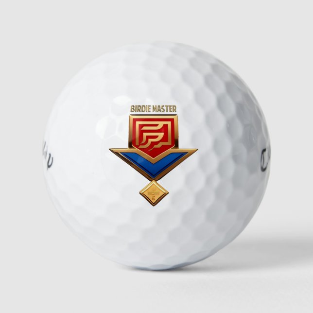 Balles De Golf Birdie Master Callaway Warbird Golf Balls (Devant)