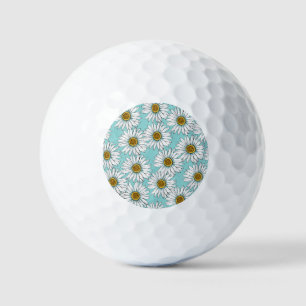 Balles De Golf Bleu Vintage marguerite