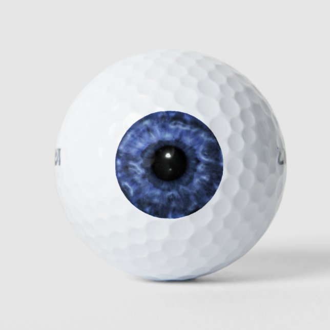 Balles De Golf Blue Eyeball (Devant)
