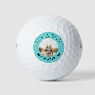 Balles De Golf Blue It a Boy Genre révéler photo Golf Balls