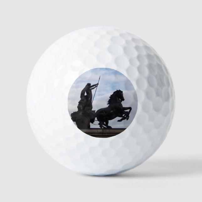 Balles De Golf Boadicea Statue Golf Ball (Recto)