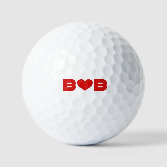 Balles De Golf Bob Love (Recto)