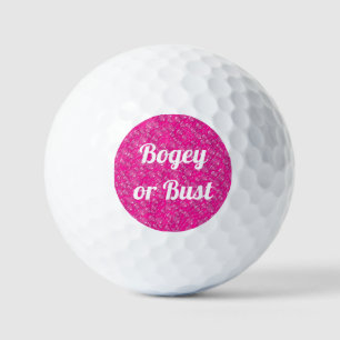 Balles De Golf Bogey ou Bust Golf Balls