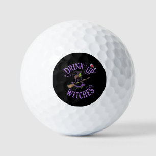 Balles De Golf Boire des sorcières Drôle Vibes de la fête d'Hallo