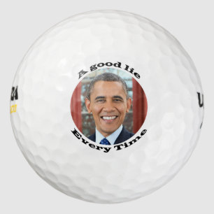 Balles De Golf Bon mensonge d'Obama